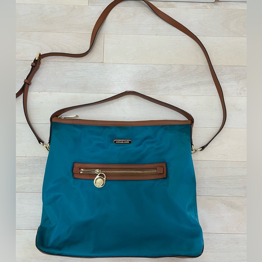 Michael Kors Teal Crossbody Bag
